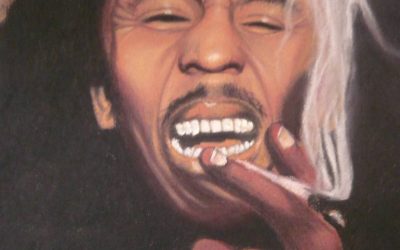 Smoking Weed Drawing